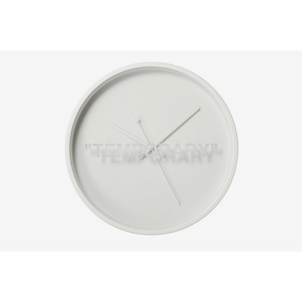 Virgil Abloh x IKEA “MARKERAD” Wall Clock by Youbetterfly